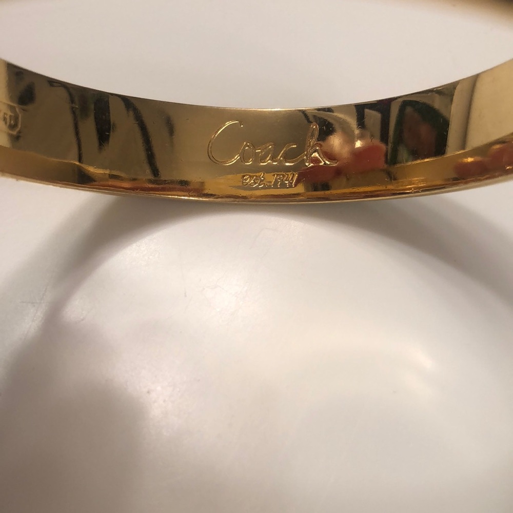 Coach Color Block Bangle - Picture 2 of 2